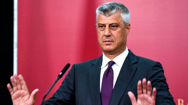 Hacim Thaçi, de president van Kosovo